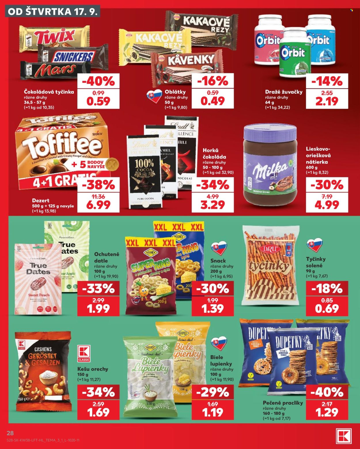Leták Kaufland - 17.9.2026 - 23.9.2026. Strana 28