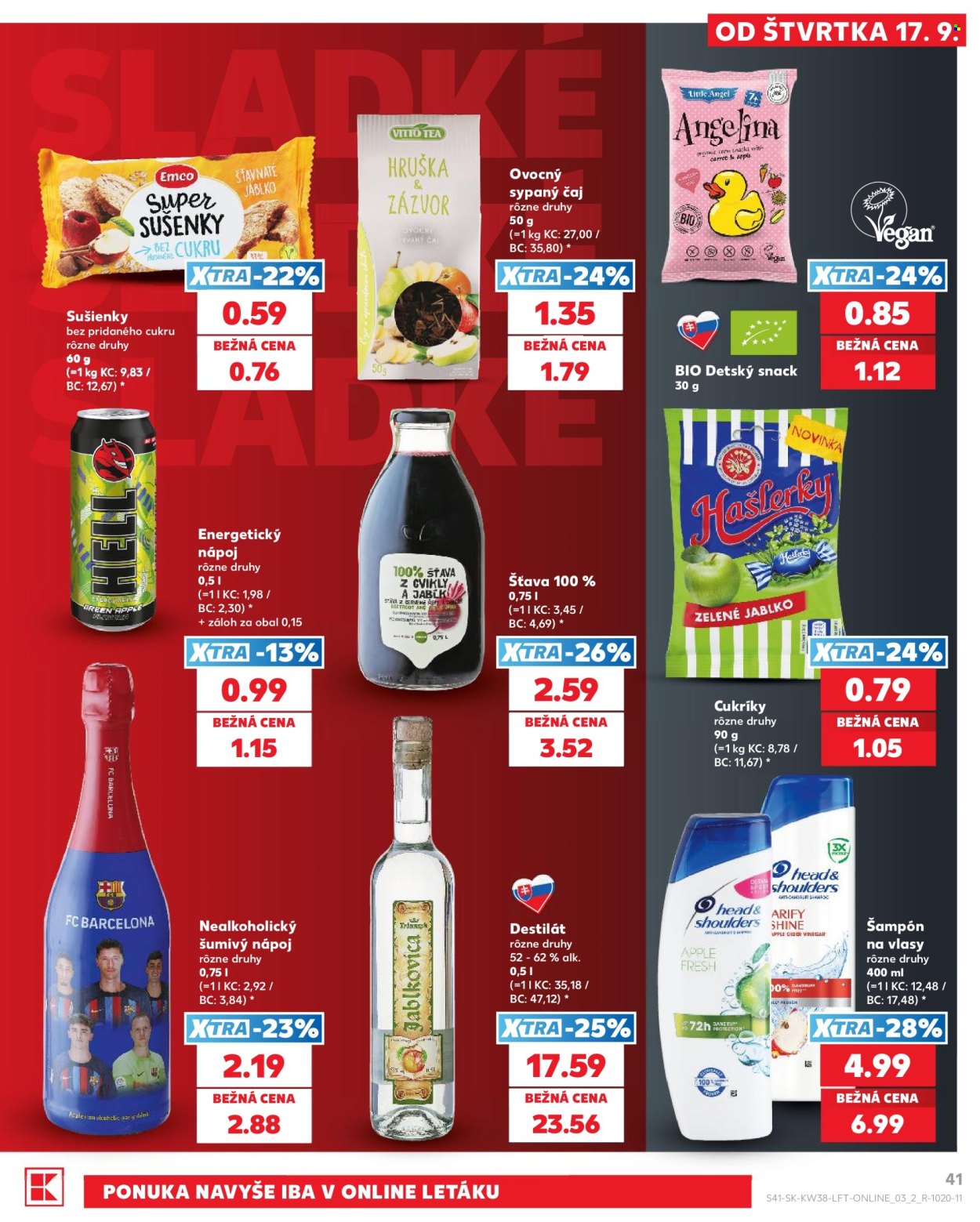 Leták Kaufland - 17.9.2026 - 23.9.2026. Strana 41