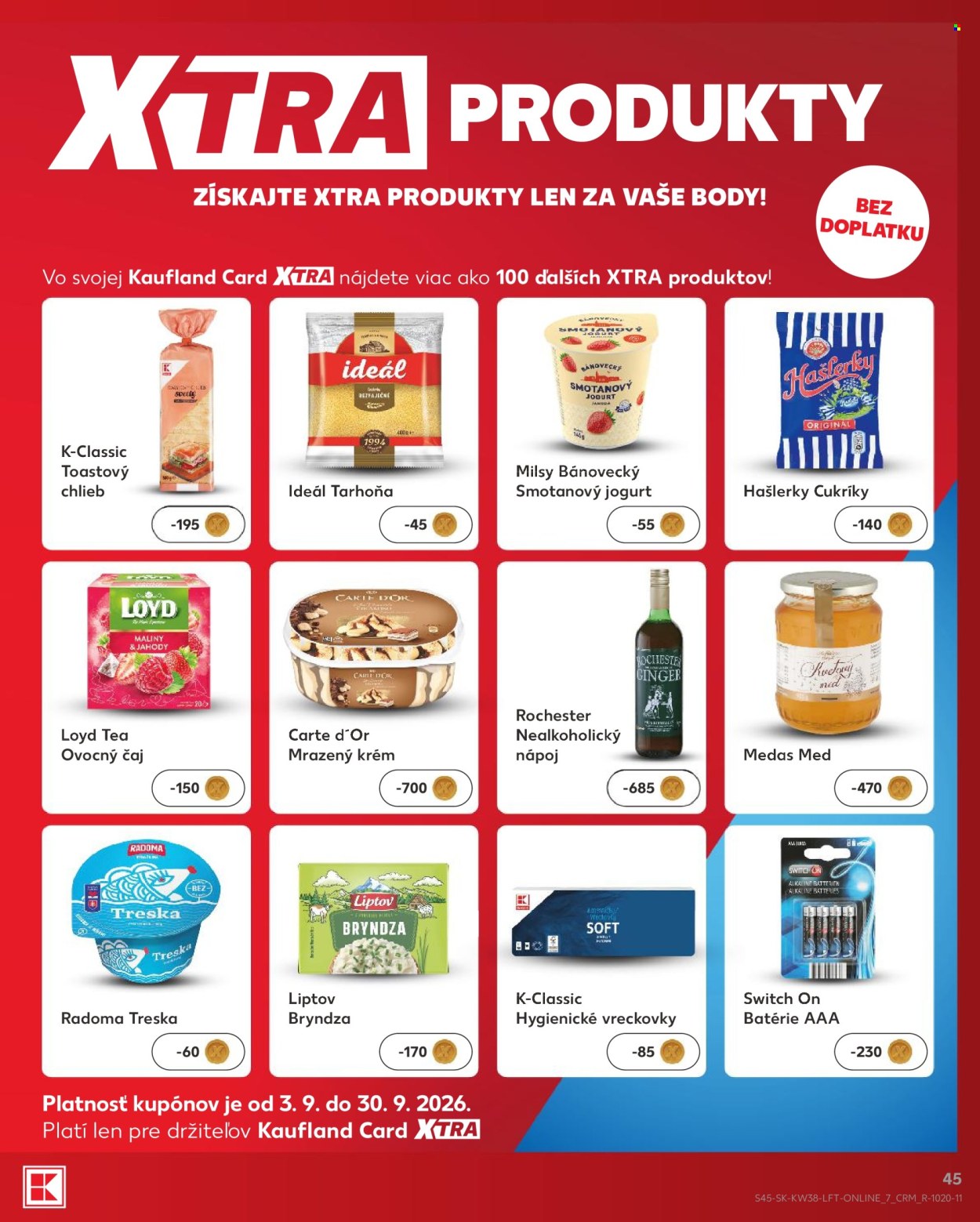 Leták Kaufland - 17.9.2026 - 23.9.2026. Strana 45