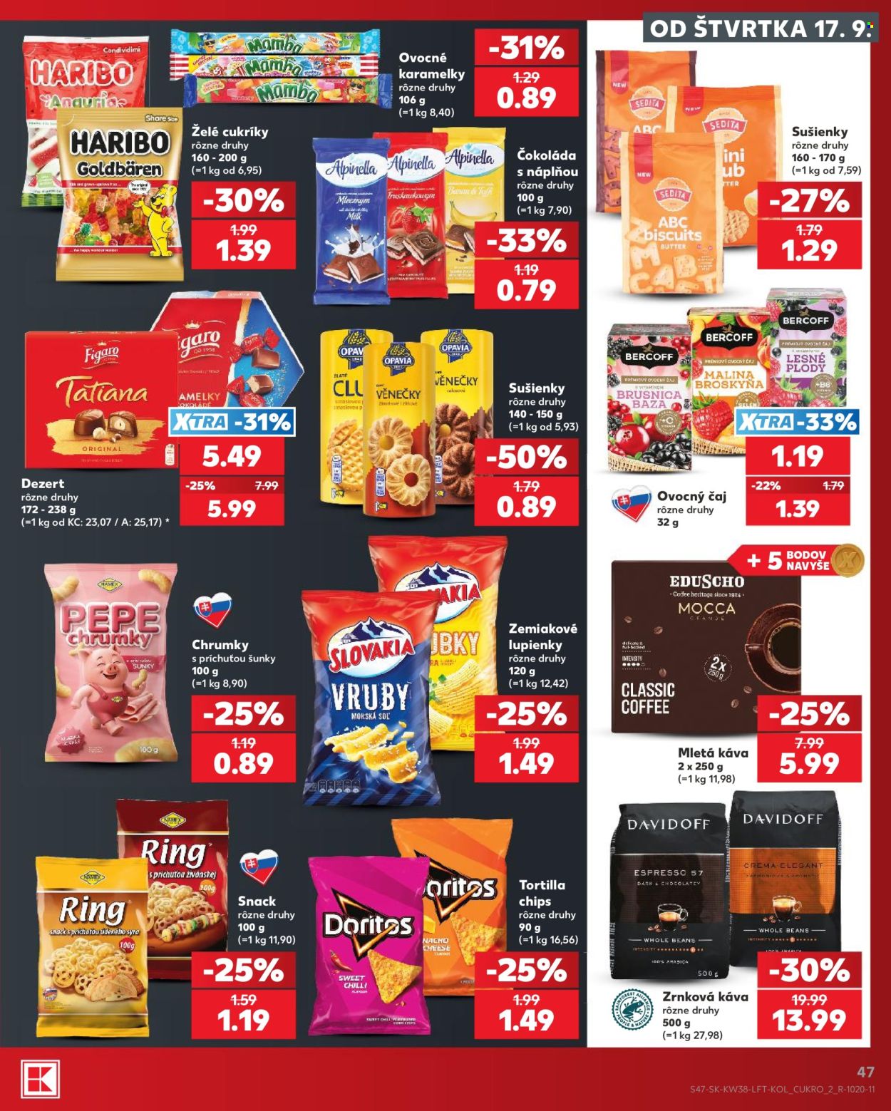 Leták Kaufland - 17.9.2026 - 23.9.2026. Strana 47
