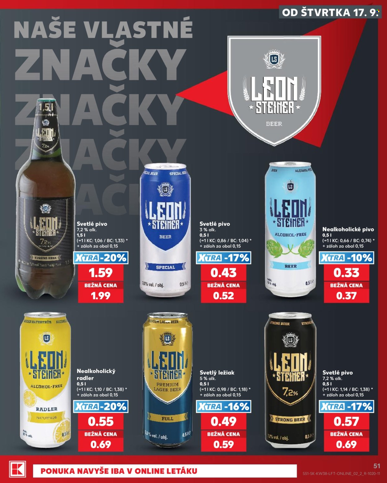 Leták Kaufland - 17.9.2026 - 23.9.2026. Strana 51