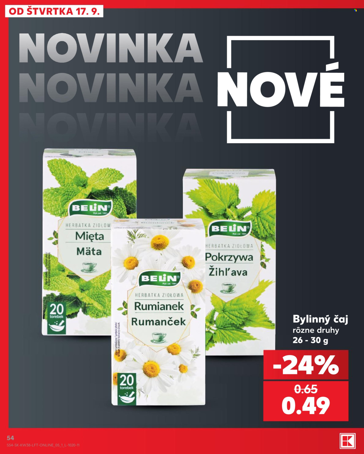 Leták Kaufland - 17.9.2026 - 23.9.2026. Strana 54
