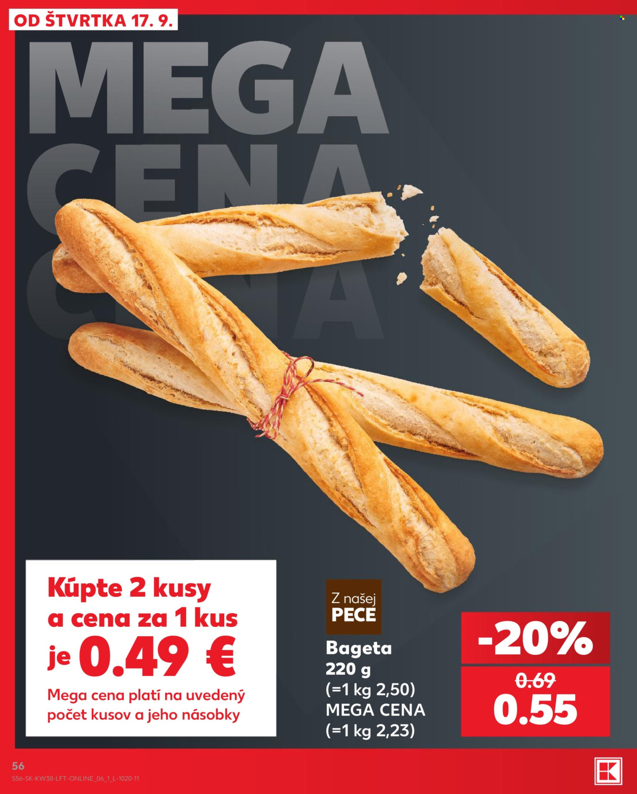 Leták Kaufland - 17.9.2026 - 23.9.2026. Strana 56