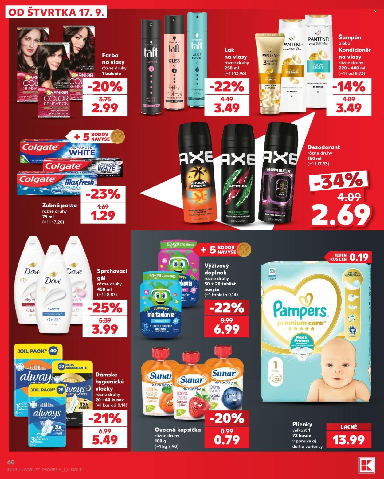 Leták Kaufland - 17.9.2026 - 23.9.2026. Strana 60