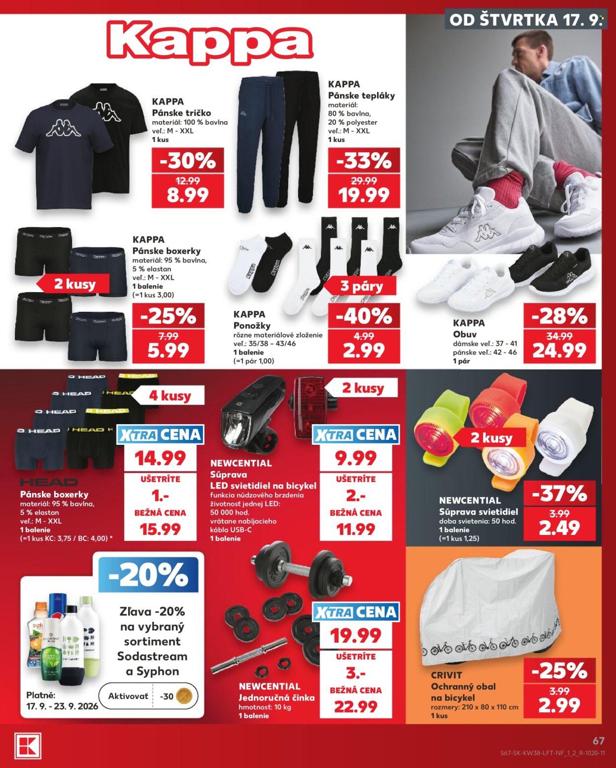 Leták Kaufland - 17.9.2026 - 23.9.2026. Strana 67