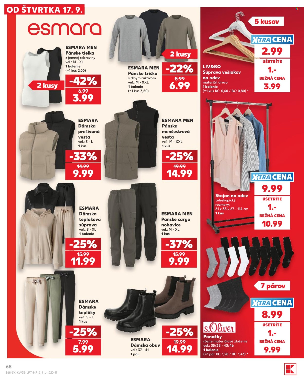 Leták Kaufland - 17.9.2026 - 23.9.2026. Strana 68