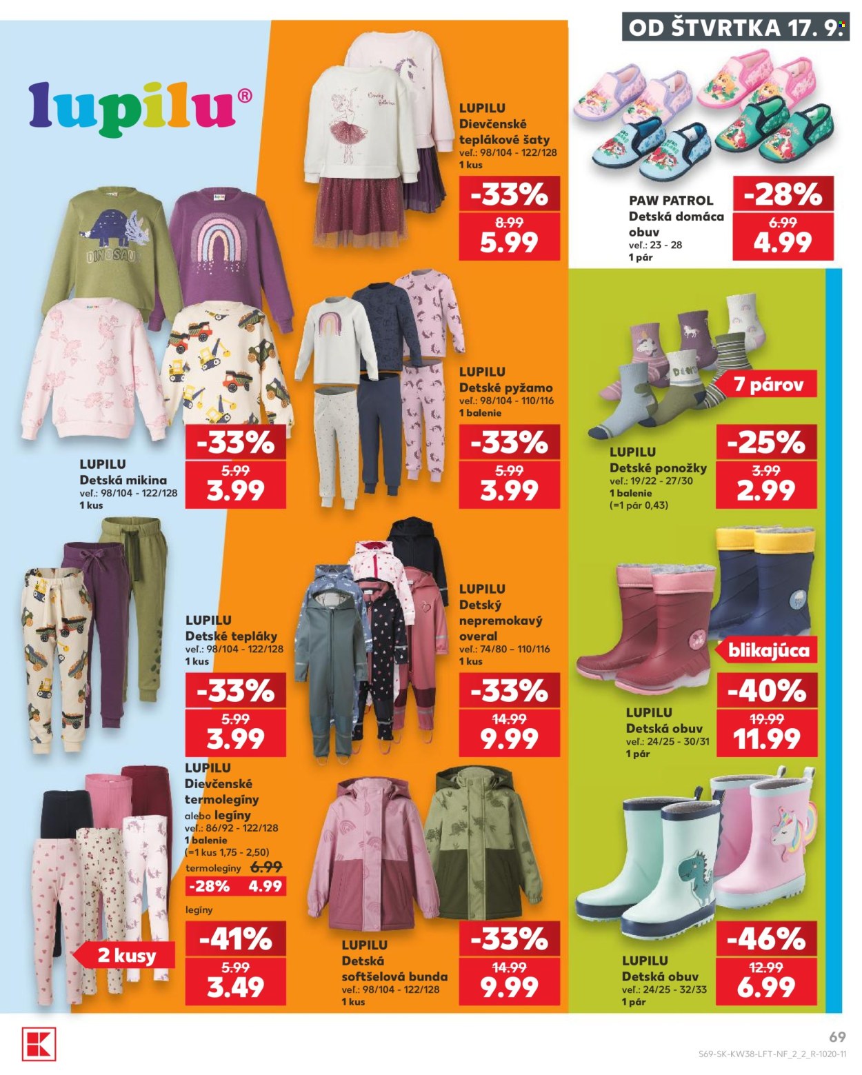 Leták Kaufland - 17.9.2026 - 23.9.2026. Strana 69