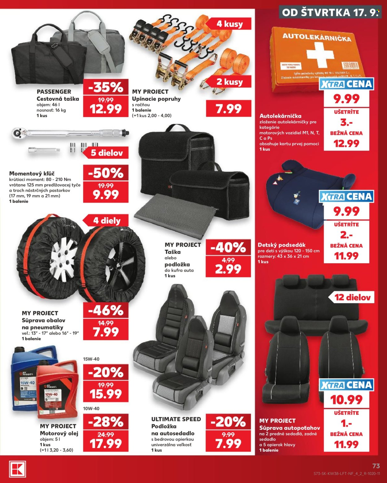 Leták Kaufland - 17.9.2026 - 23.9.2026. Strana 73