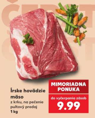 Írske hovädzie mäso