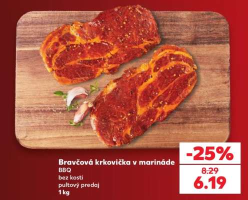 Bravčová krkovička v marináde