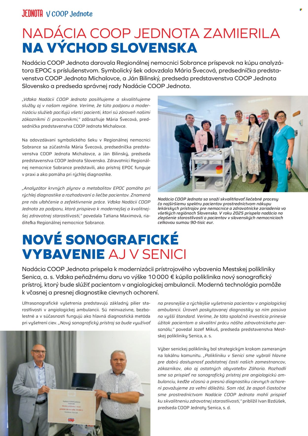 Leták COOP Jednota - 1.9.2026 - 30.9.2026. Strana 8