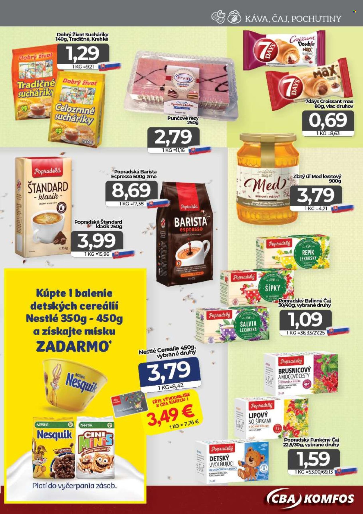 Leták CBA Komfos - 18.9.2026 - 29.9.2026. Strana 9