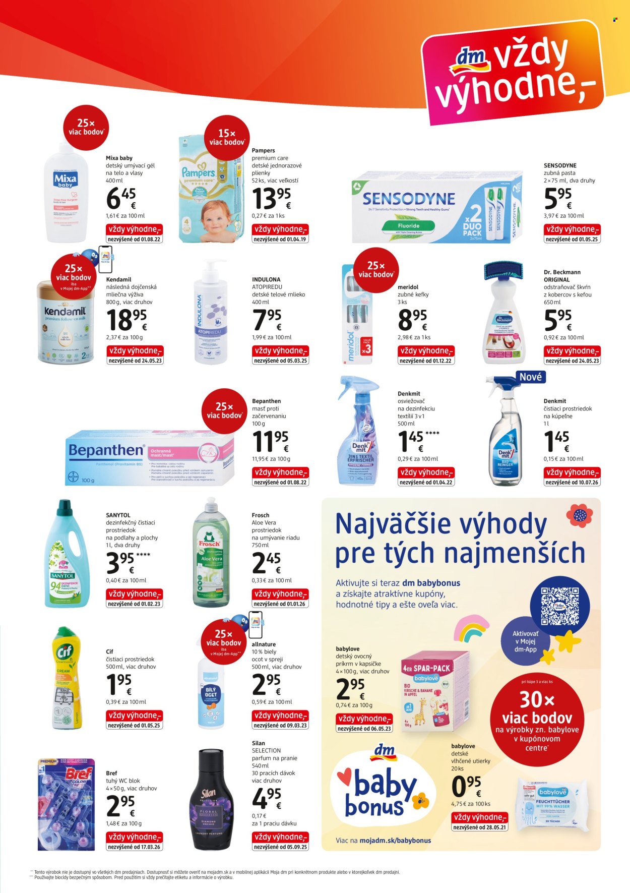 Leták dm drogerie - 1.9.2026 - 30.9.2026. Strana 3