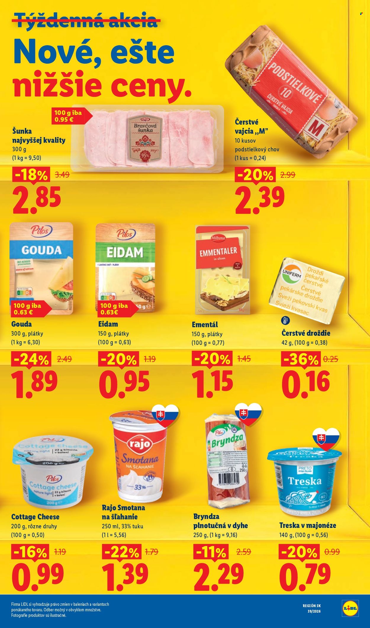 Leták Lidl. Strana 3