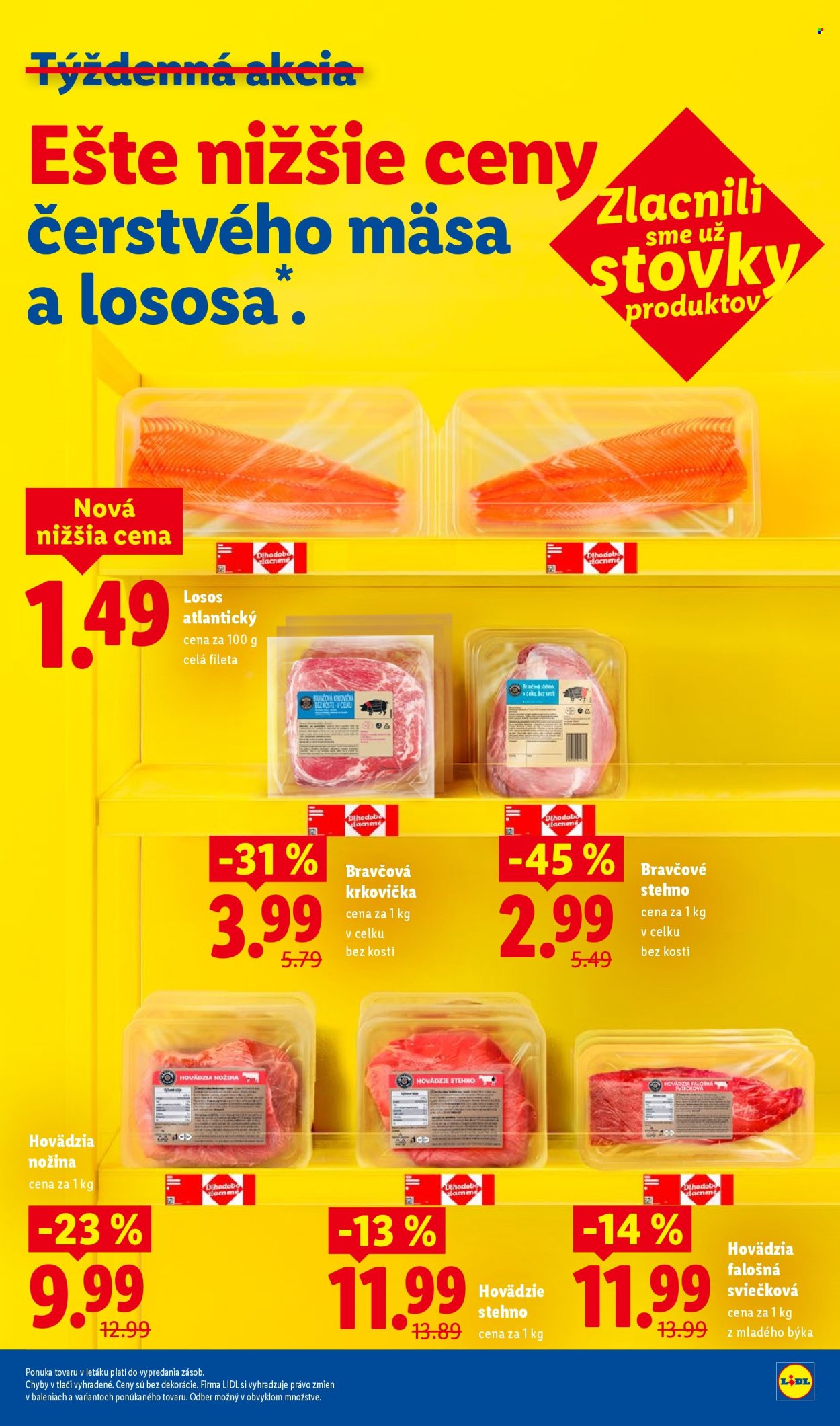 Leták Lidl. Strana 13