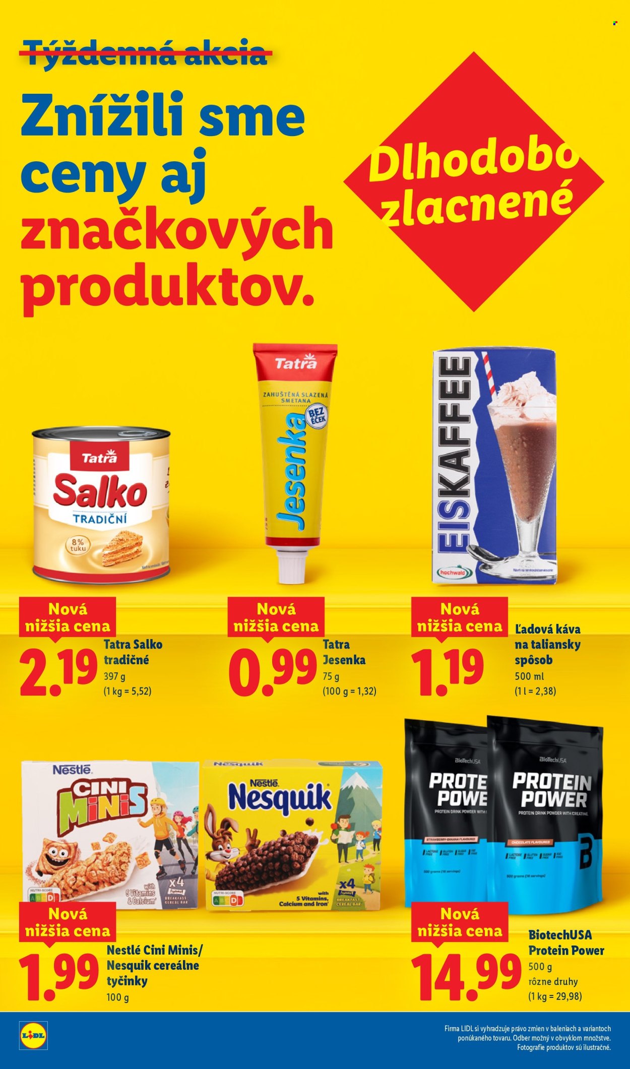 Leták Lidl. Strana 14