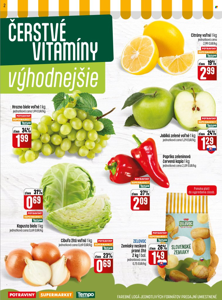 Leták COOP Jednota - 17.9.2026 - 23.9.2026. Strana 2