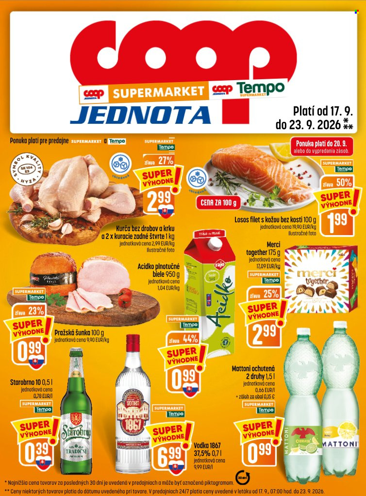 Leták COOP Jednota - 17.9.2026 - 23.9.2026. Strana 13