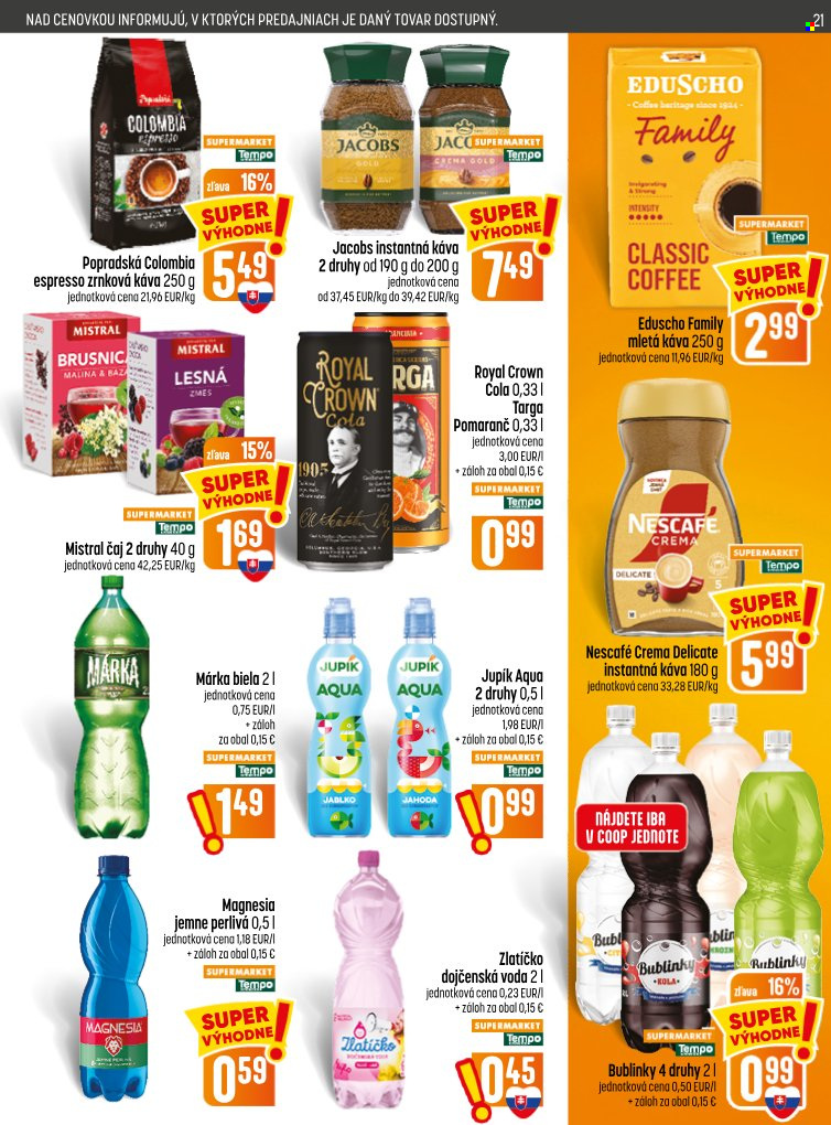 Leták COOP Jednota - 17.9.2026 - 23.9.2026. Strana 21
