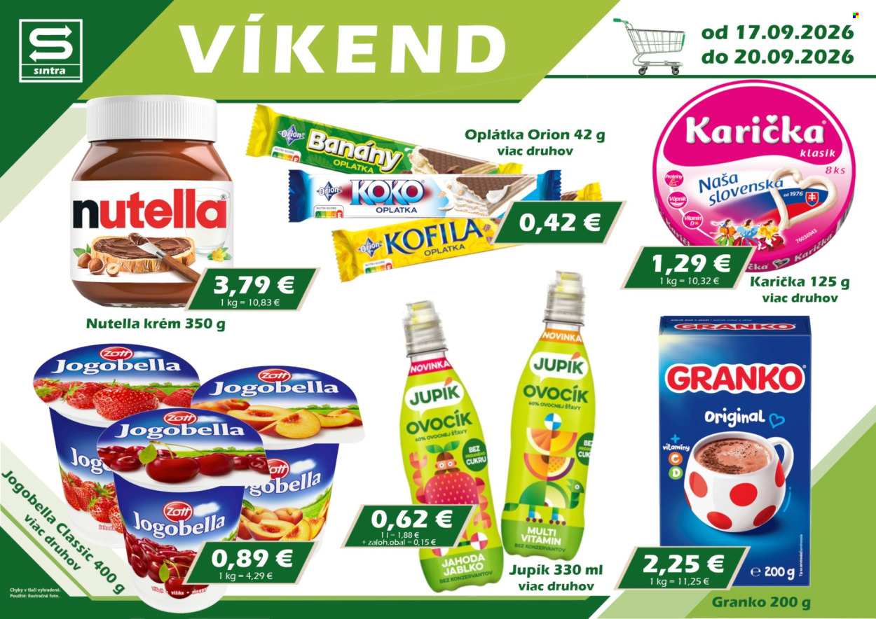 Leták Sintra - 17.9.2026 - 20.9.2026. Strana 1