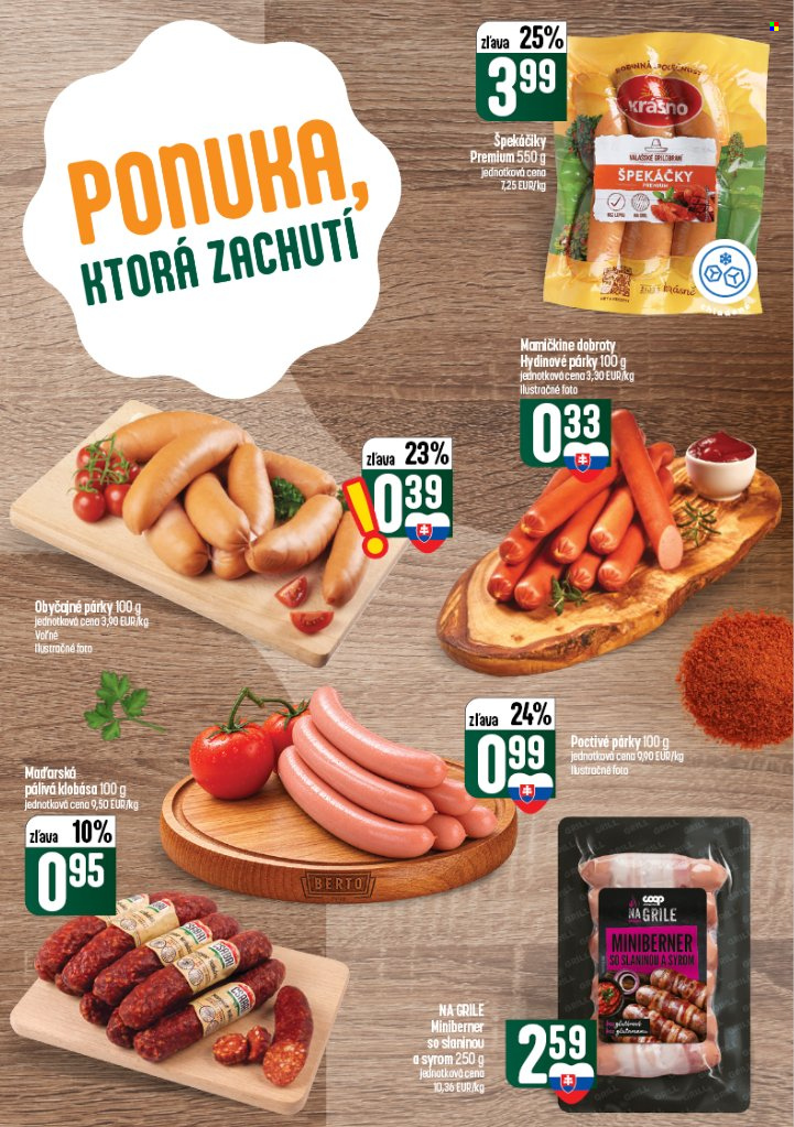 Leták COOP Jednota - 17.9.2026 - 23.9.2026. Strana 13