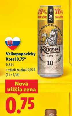 Velkopopovický Kozel 9,75°