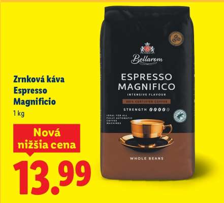 Zrnková káva Espresso Magnificio