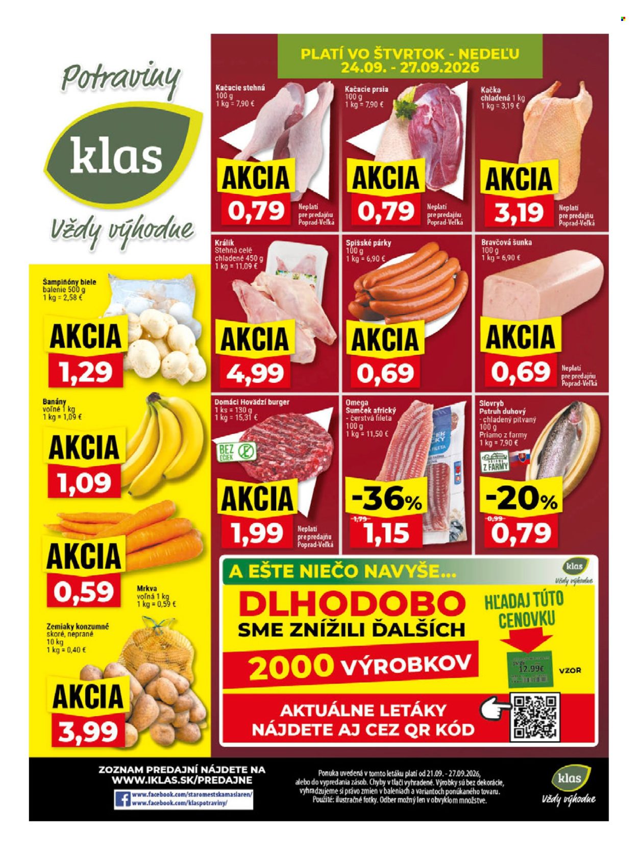 Leták Klas - 21.9.2026 - 27.9.2026. Strana 25