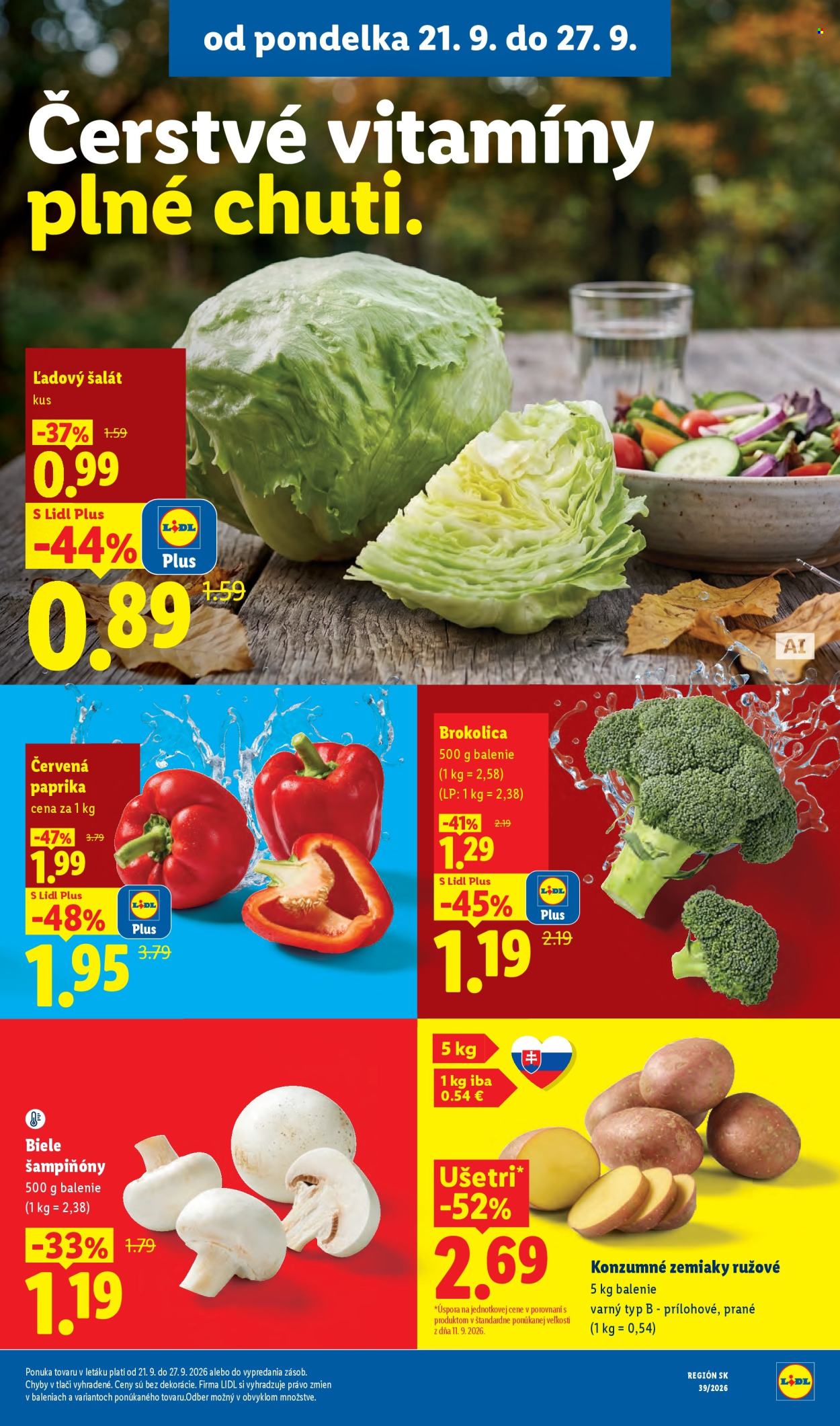 Leták Lidl - 21.9.2026 - 27.9.2026. Strana 21