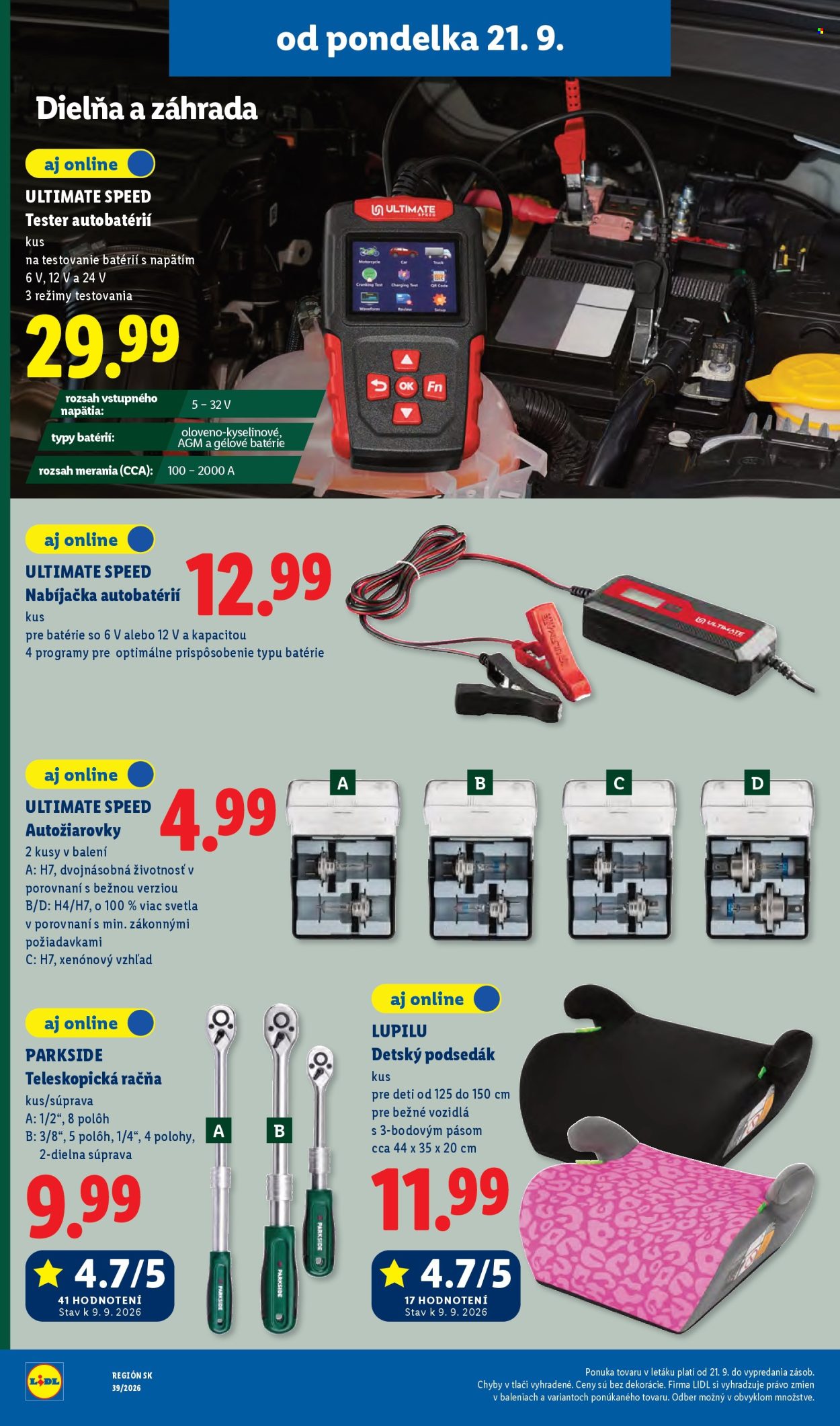 Leták Lidl - 21.9.2026 - 27.9.2026. Strana 55