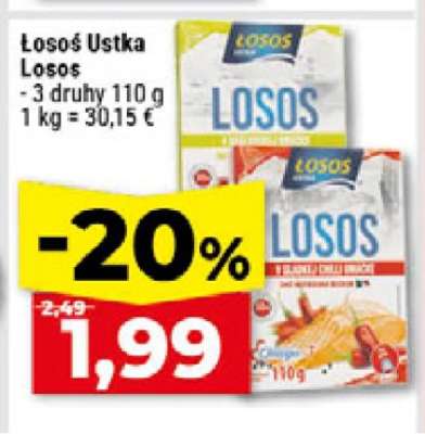 Łosoś Ustka Losos