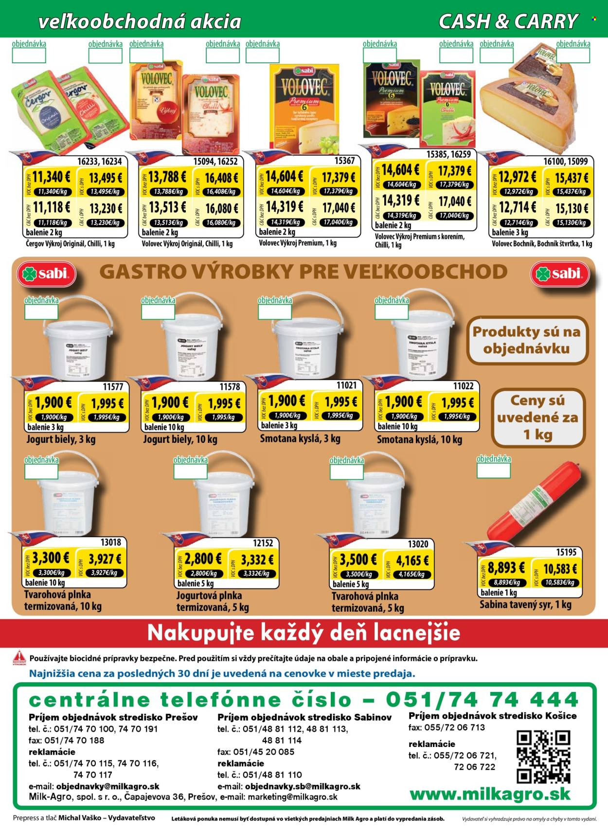 Leták Milk AGRO - 23.9.2026 - 6.10.2026. Strana 8