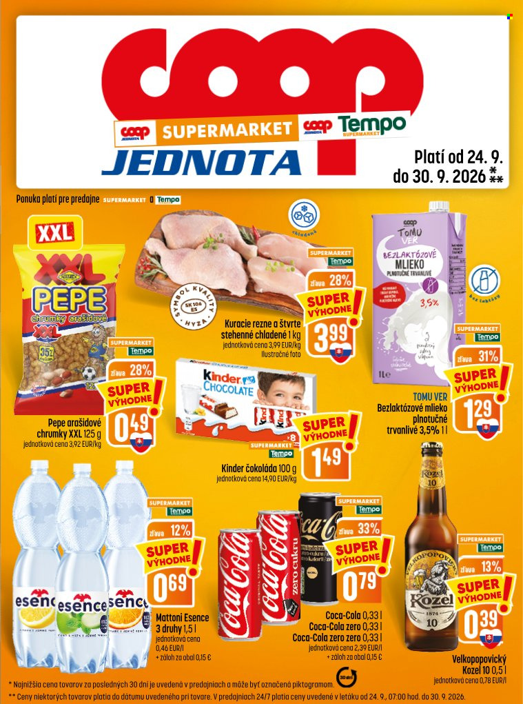 Leták COOP Jednota - 24.9.2026 - 30.9.2026. Strana 13