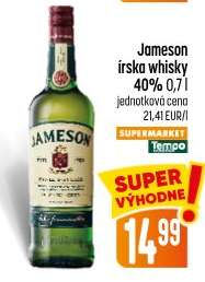 JAMESON Írska whisky