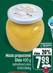Maslo prepustené Ghee 400 g