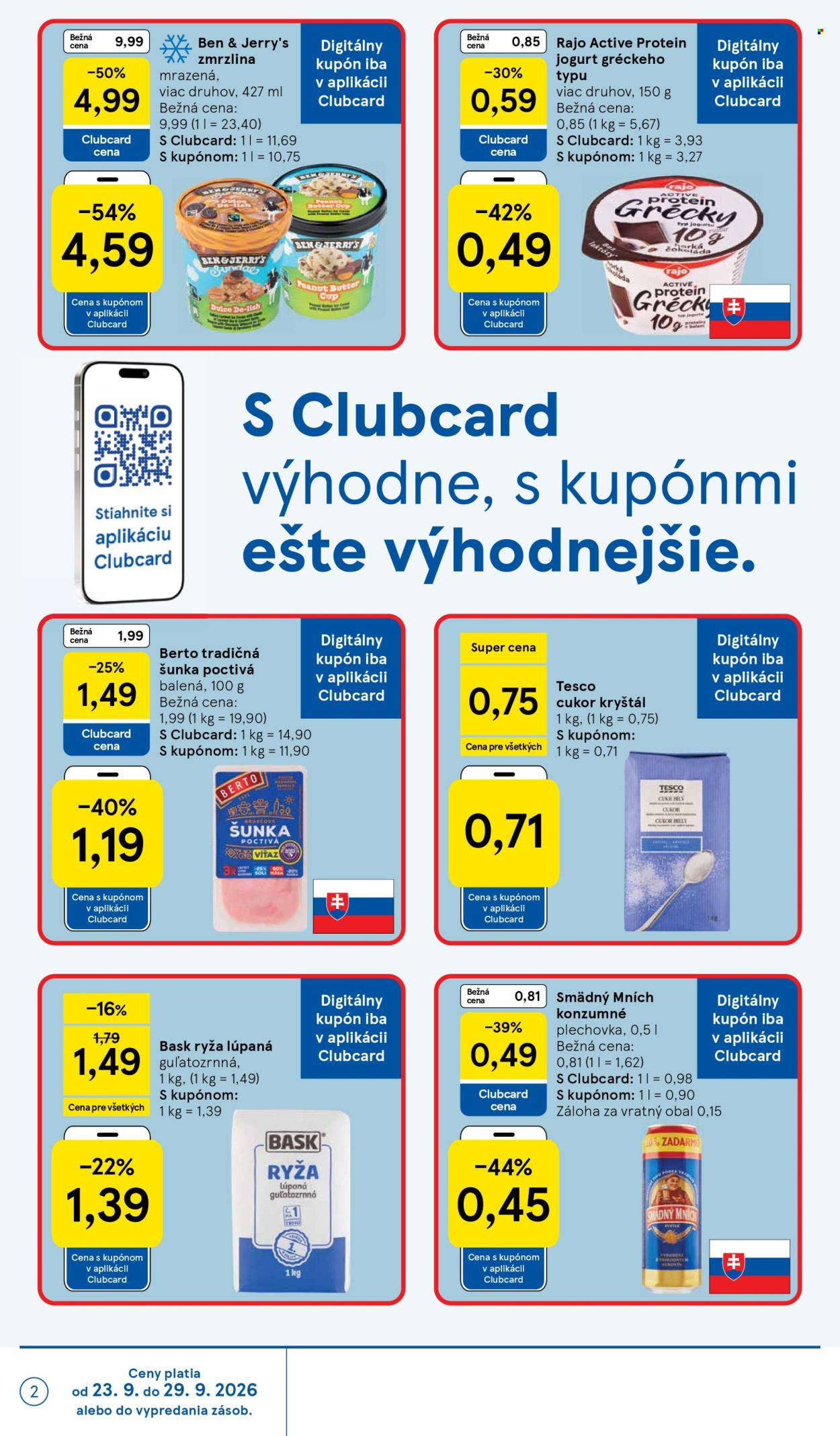 Leták TESCO - 23.9.2026 - 29.9.2026. Strana 2