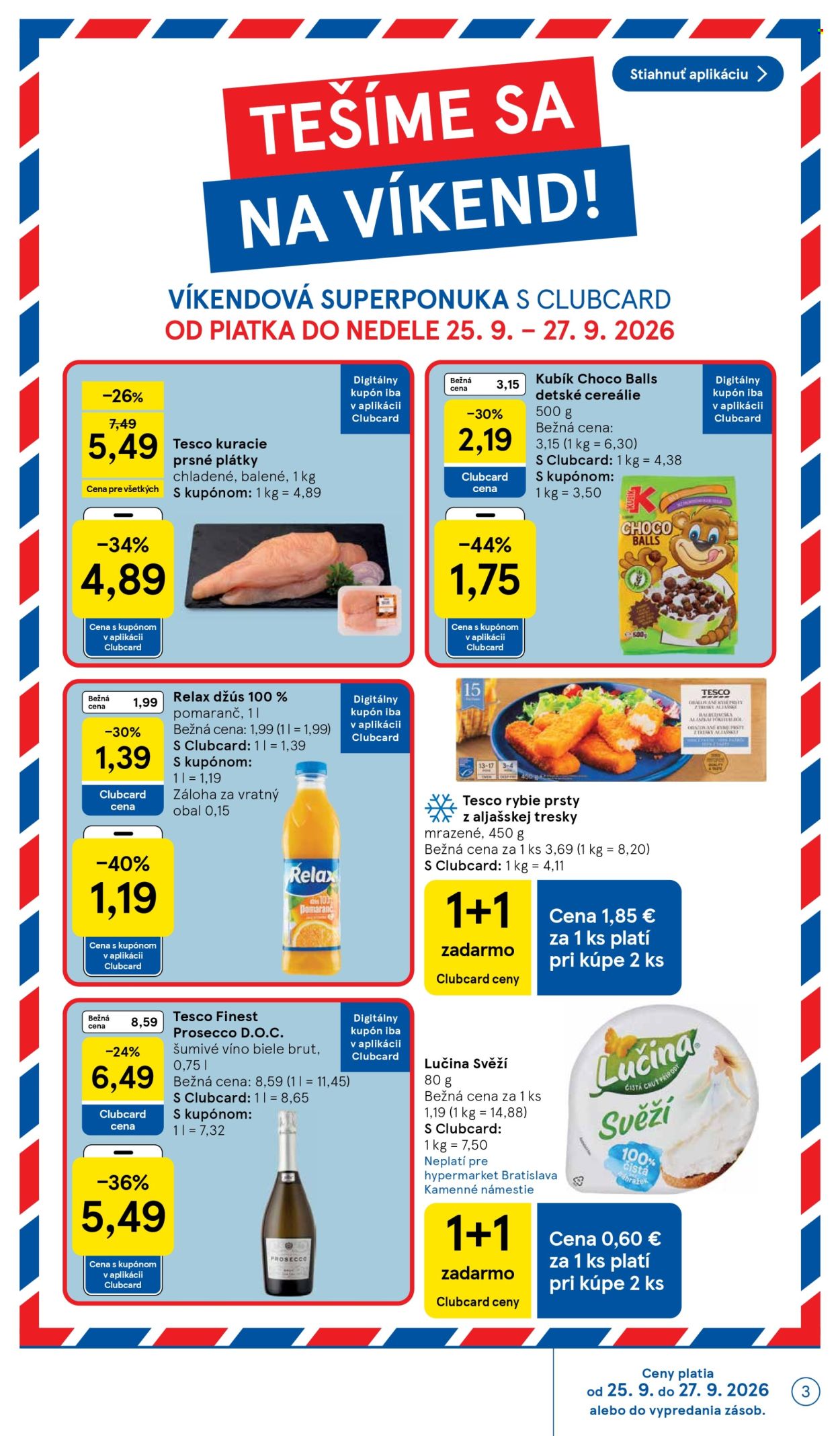 Leták TESCO - 23.9.2026 - 29.9.2026. Strana 3