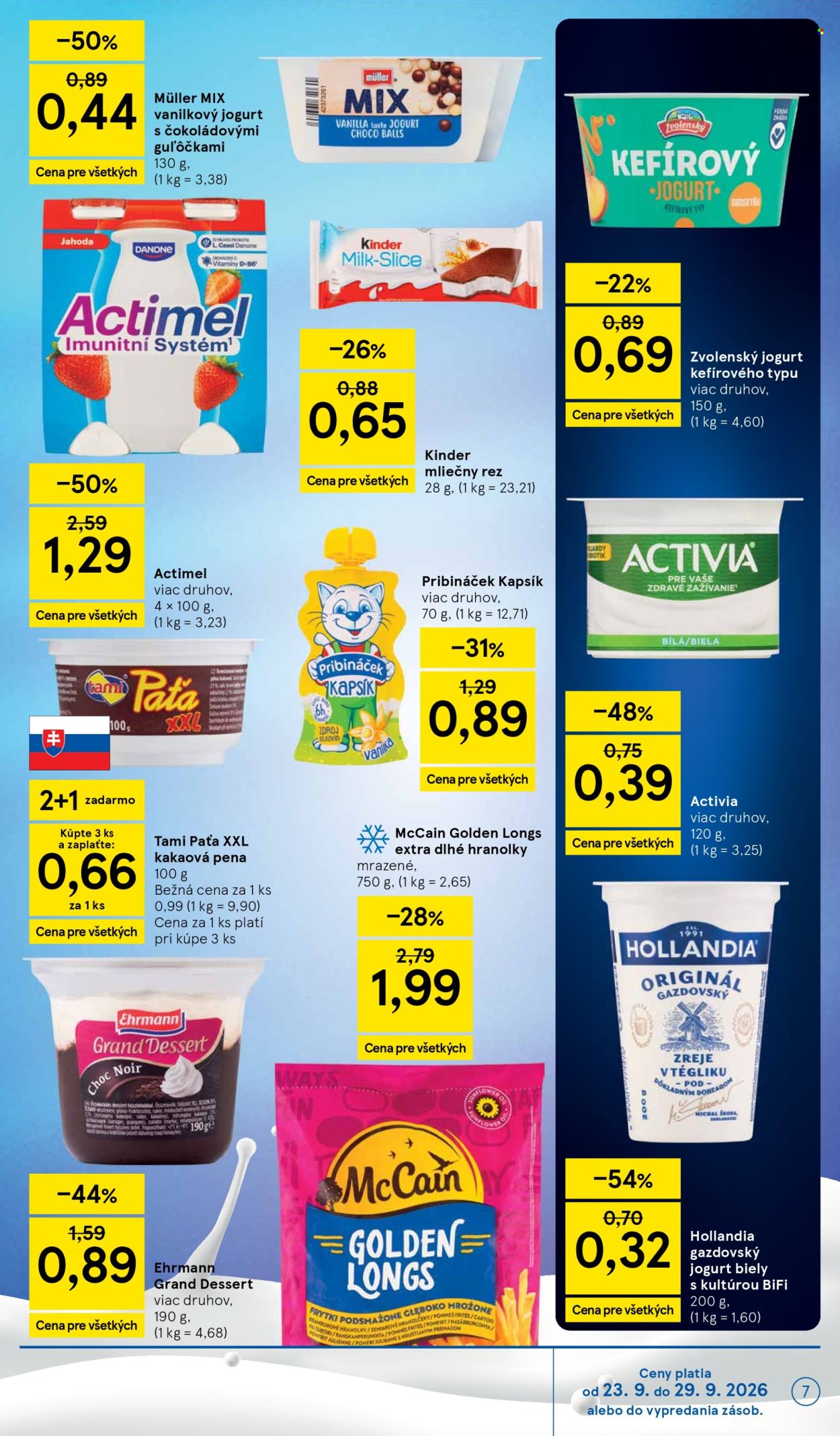 Leták TESCO - 23.9.2026 - 29.9.2026. Strana 7