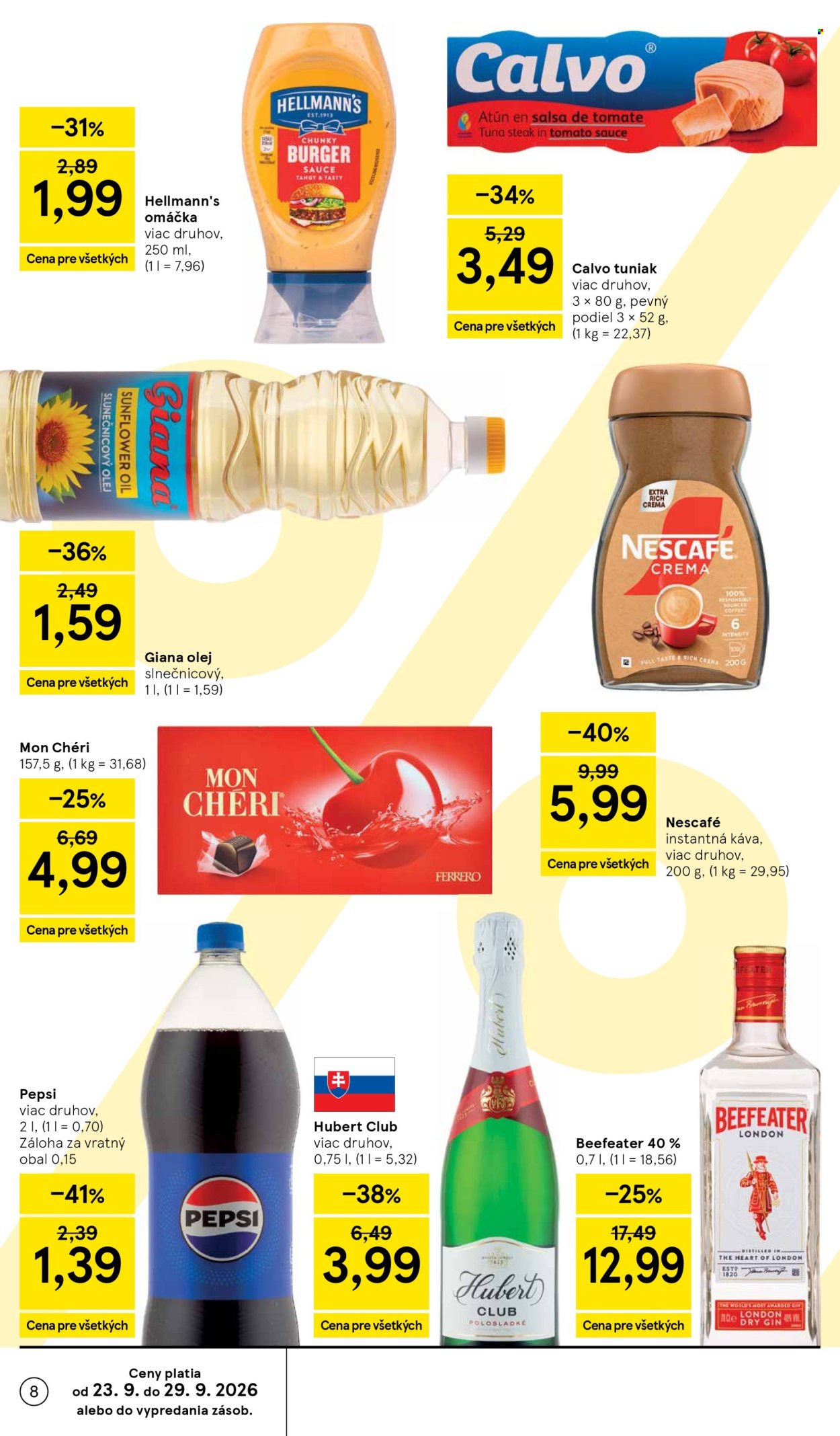 Leták TESCO - 23.9.2026 - 29.9.2026. Strana 8