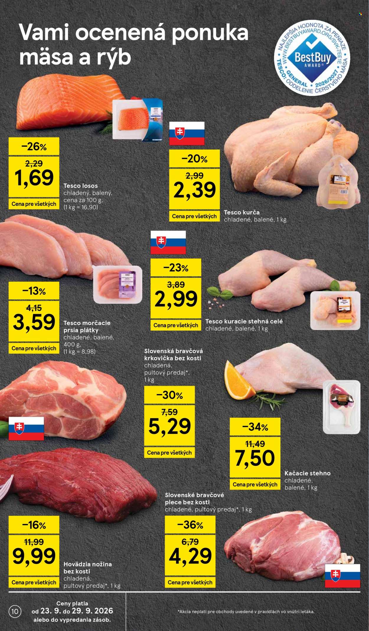 Leták TESCO - 23.9.2026 - 29.9.2026. Strana 10