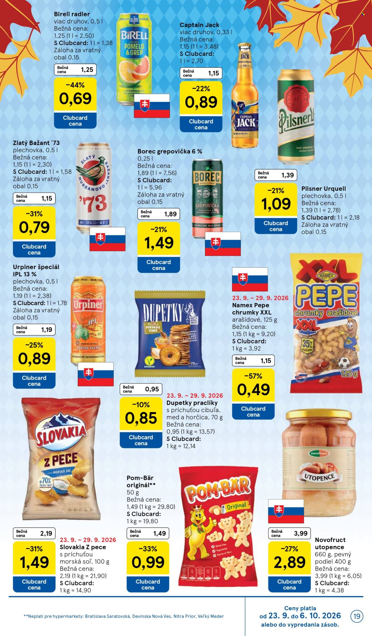 Leták TESCO - 23.9.2026 - 29.9.2026. Strana 19