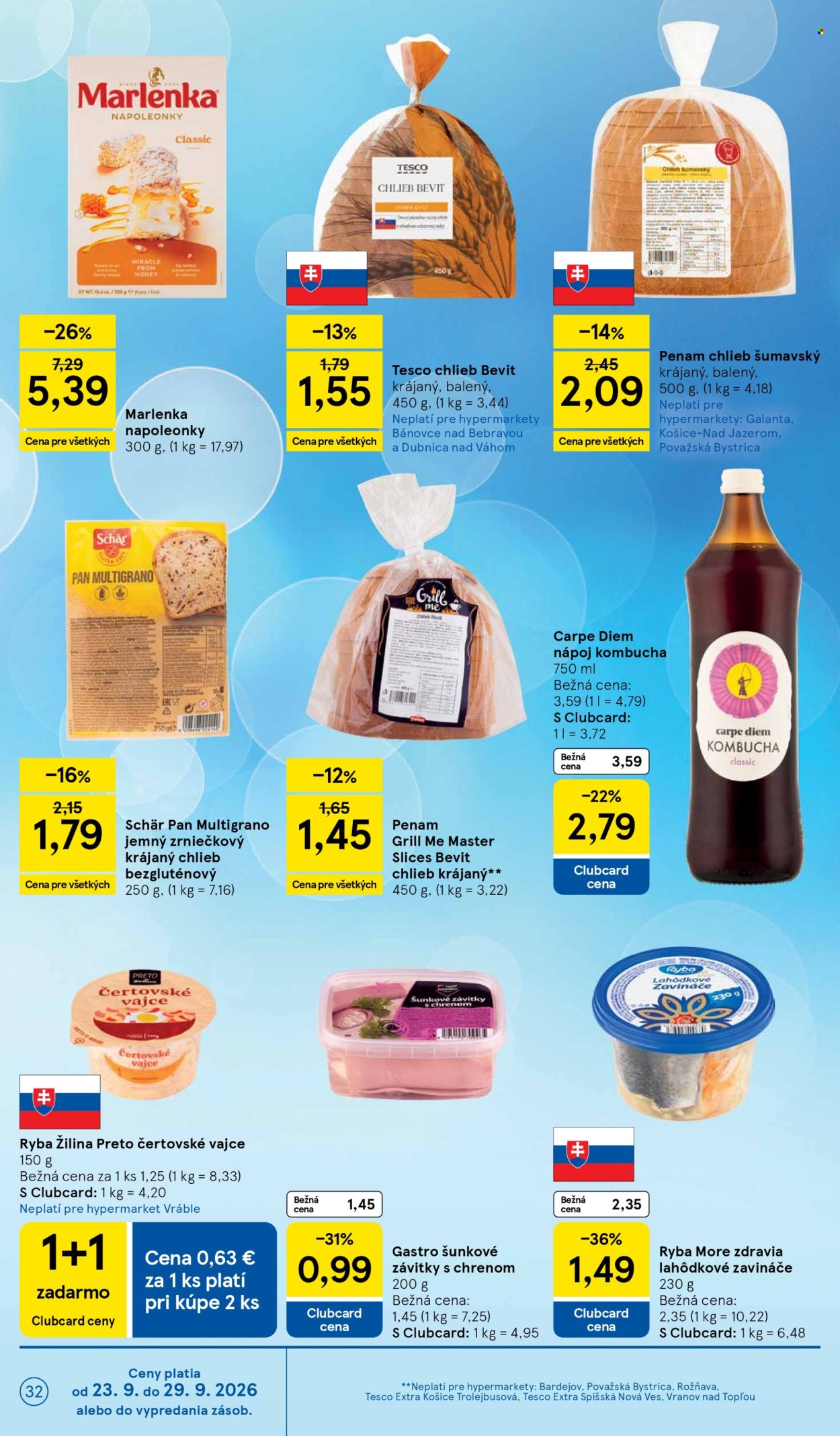 Leták TESCO - 23.9.2026 - 29.9.2026. Strana 32