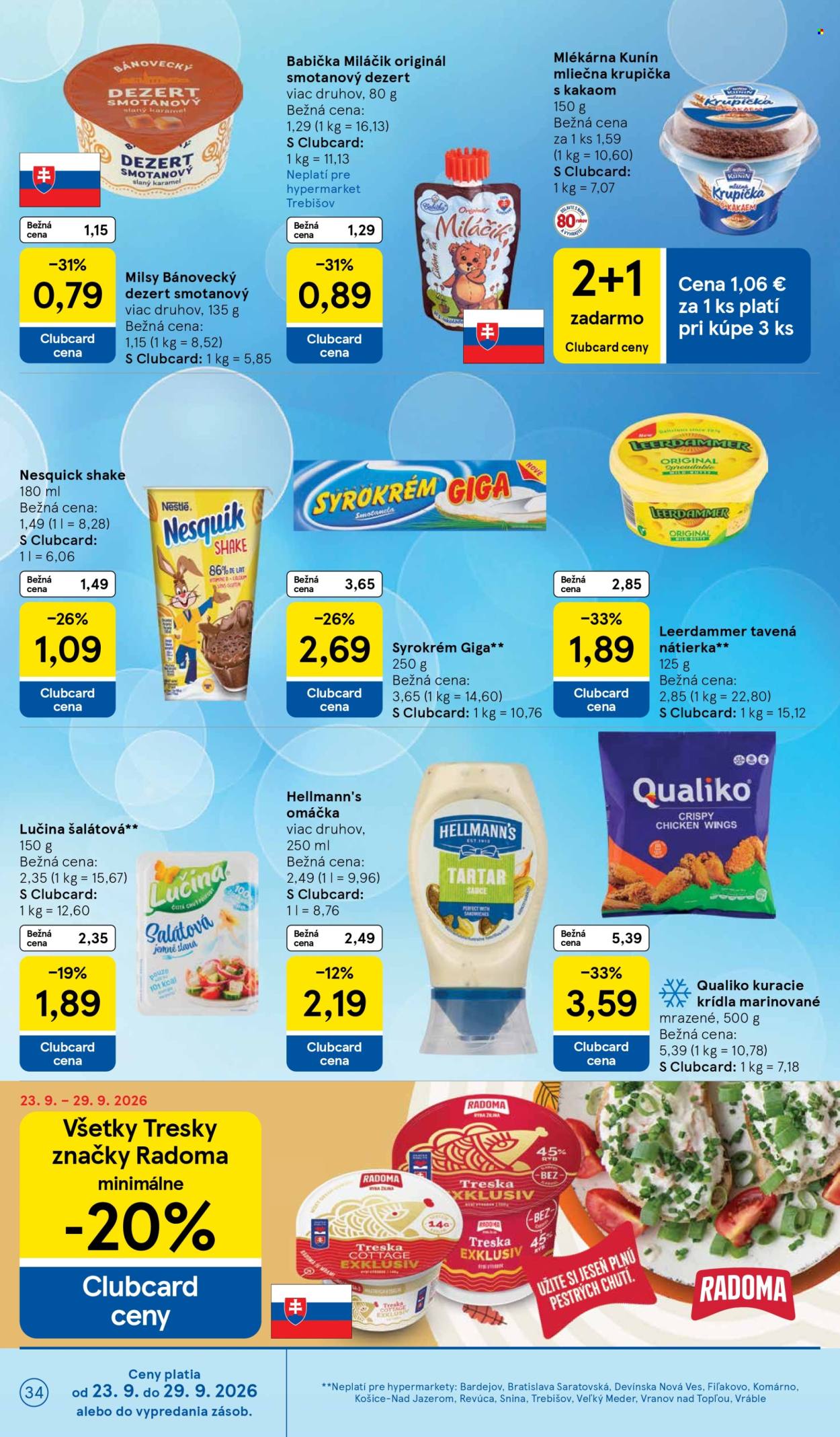 Leták TESCO - 23.9.2026 - 29.9.2026. Strana 34