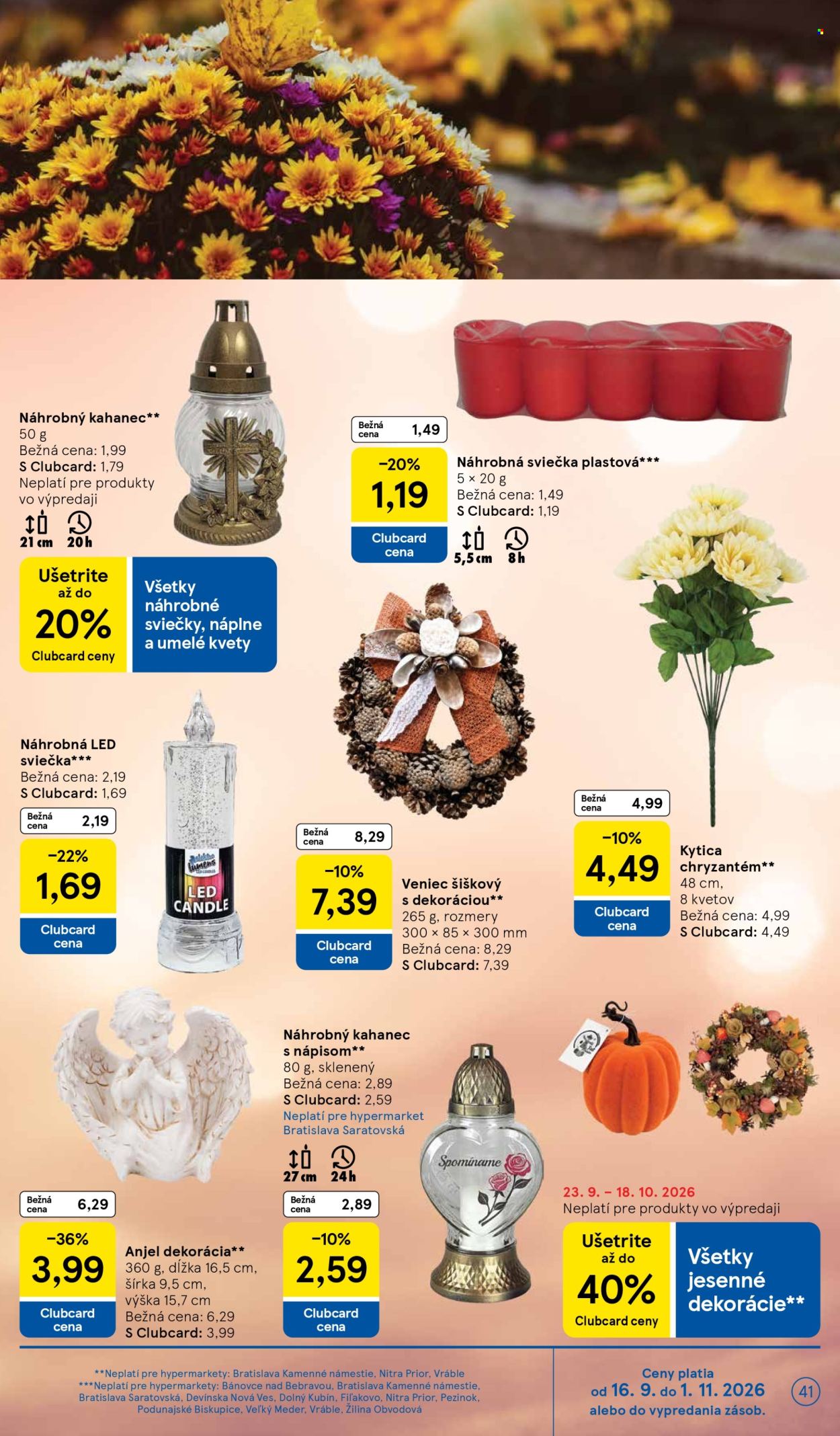 Leták TESCO - 23.9.2026 - 29.9.2026. Strana 41