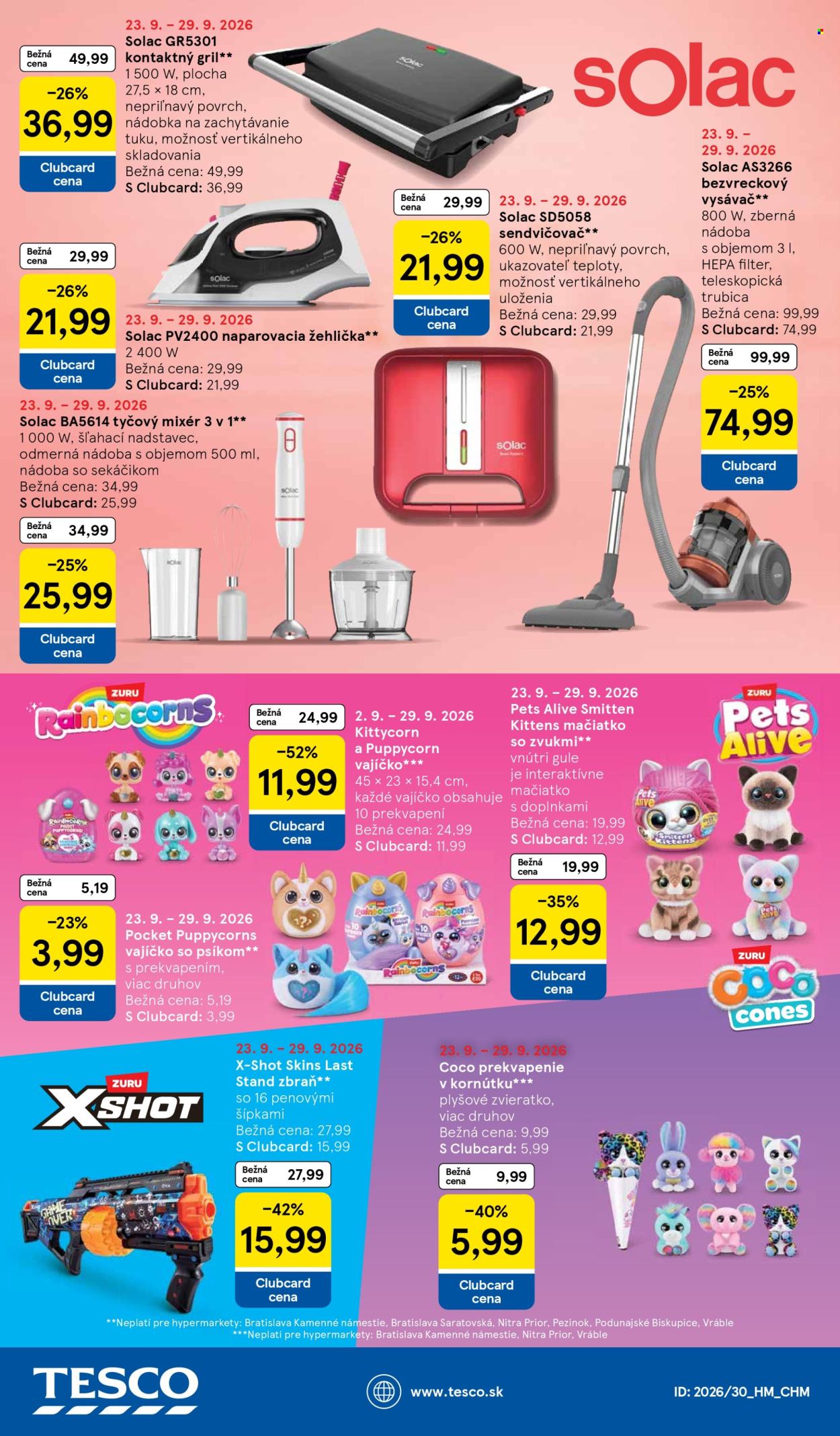 Leták TESCO - 23.9.2026 - 29.9.2026. Strana 48