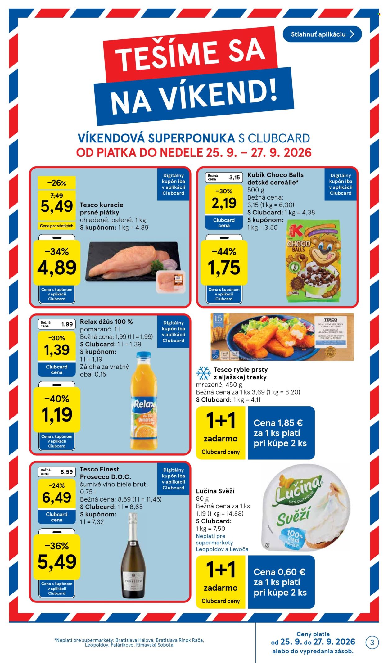 Leták TESCO supermarket - 23.9.2026 - 29.9.2026. Strana 3
