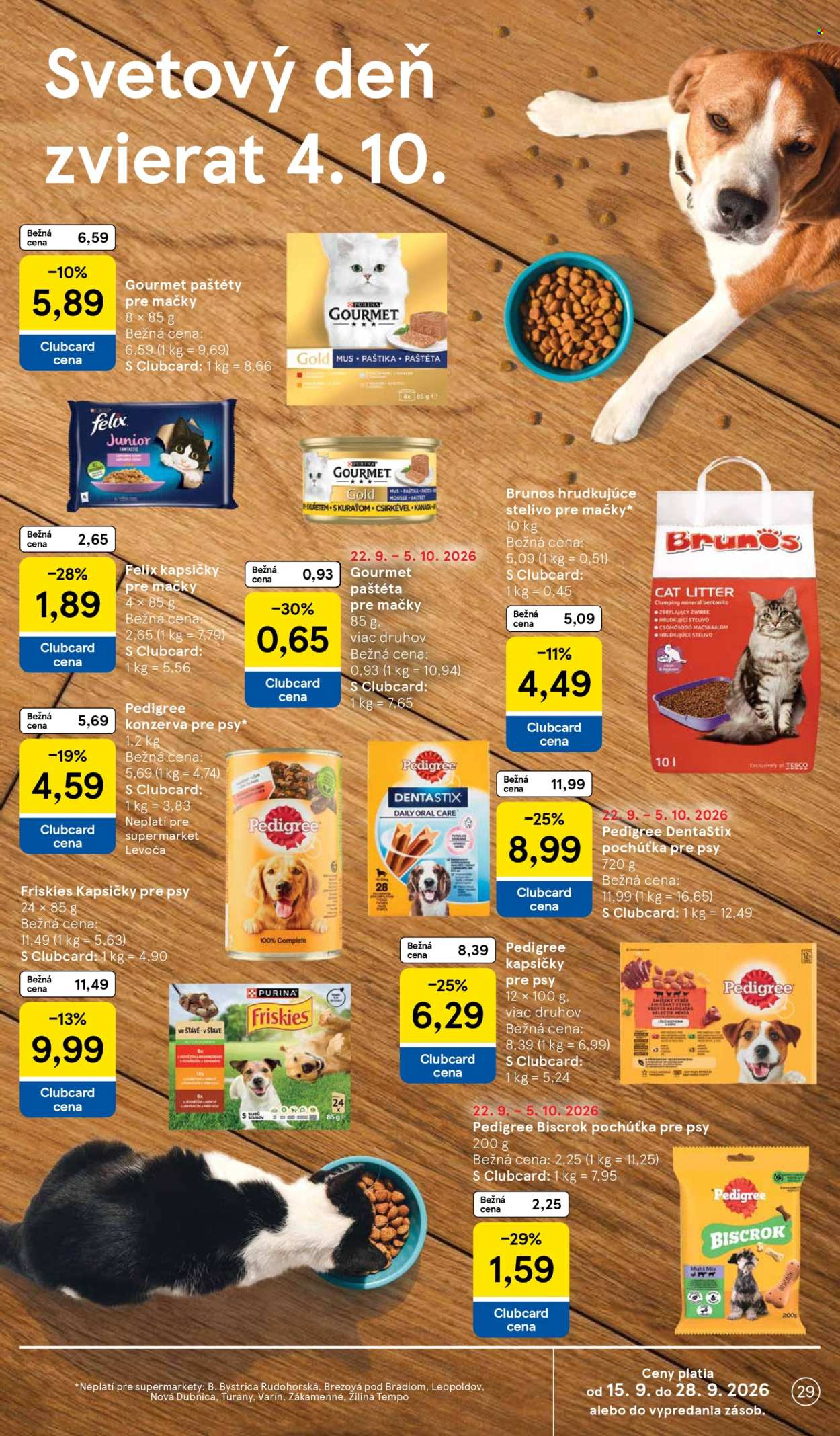 Leták TESCO supermarket - 23.9.2026 - 29.9.2026. Strana 29