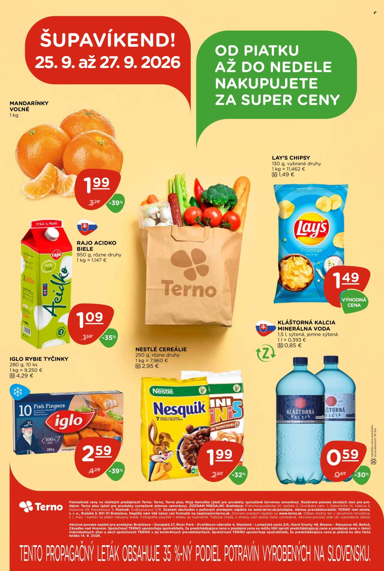 Leták Terno - 24.9.2026 - 30.9.2026. Strana 28