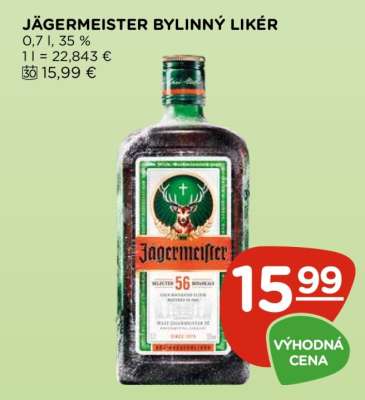 Jägermeister, bylinný likér