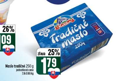 Tradičné maslo